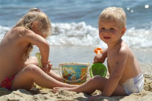 enfant-plage