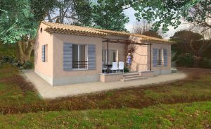 Platanes-Simulation-Residence-Agathos-location-villa-vacance-agay-var