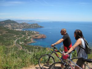 vtt velo esterel mer nature agay var