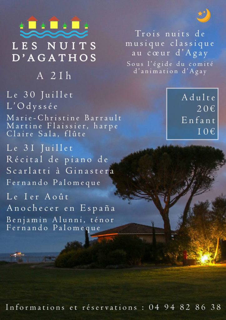 programme nuits d'Agathos